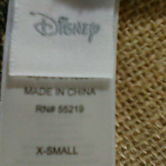 Disney asymmetric racerback sweater tank size xs - Picture 5 of 5